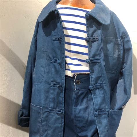 vetements de travail bleue de chine